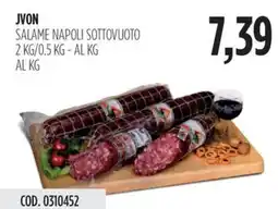 Carico Cash & Carry Jvon salame napoli sottovuoto offerta