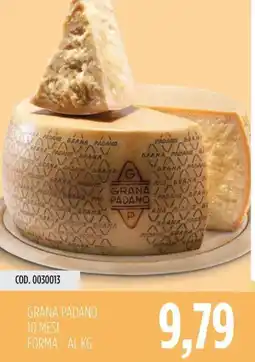 Carico Cash & Carry Grana padano 10 mesi forma offerta