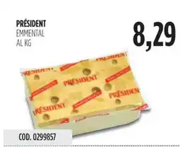 Carico Cash & Carry Président emmental offerta