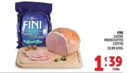Deco Supermercati Fini lusso prosciutto cotto offerta