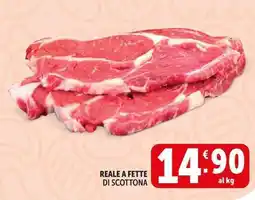 Deco Supermercati Reale a fette di scottona offerta