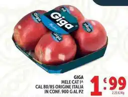 Deco Supermercati Giga mele offerta