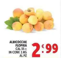 Deco Supermercati Albicocche flopria cal 35+ offerta