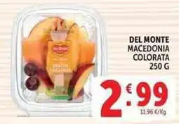 Deco Supermercati Del monte macedonia colorata offerta