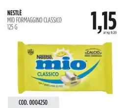 Carico Cash & Carry Nestlé mio formaggino classico offerta