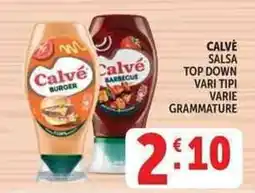 Deco Supermercati Calve salsa top down offerta