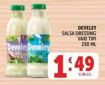 Deco Supermercati Develey salsa dressing offerta