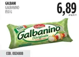 Carico Cash & Carry Galbani galbanino offerta