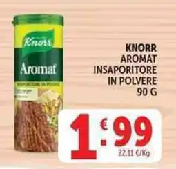 Deco Supermercati Knorr aromat insaporitore in polvere offerta