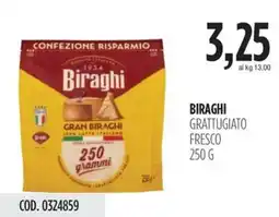 Carico Cash & Carry Biraghi grattugiato fresco offerta