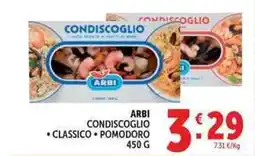 Deco Supermercati Arbi condiscoglio classico, pomodoro offerta