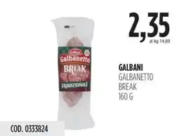 Carico Cash & Carry Galbani galbanetto break offerta