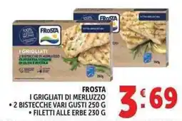 Deco Supermercati Frosta i grigliati di merluzzo offerta