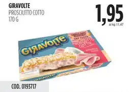 Carico Cash & Carry Giravolte prosciutto cotto offerta