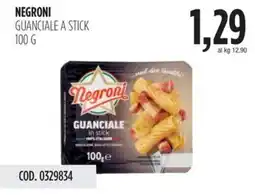 Carico Cash & Carry Negroni guanciale a stick offerta