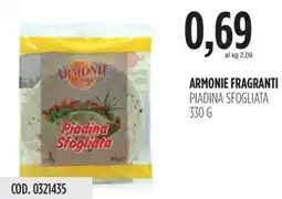 Carico Cash & Carry Armonie fragranti piadina sfogliata offerta