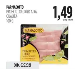 Carico Cash & Carry Parmacotto prosciutto cotto alta qualità offerta