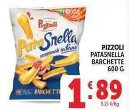 Deco Supermercati Pizzoli patasnella barchette offerta