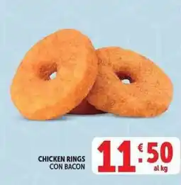 Deco Supermercati Chicken rings con bacon offerta