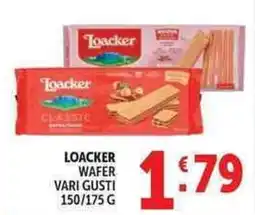 Deco Supermercati Loacker wafer offerta