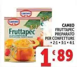 Deco Supermercati Cameo fruttapec preparato per confetture offerta