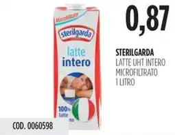 Carico Cash & Carry Sterilgarda latte uht intero microfiltrato offerta