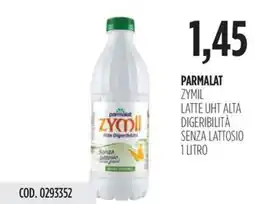Carico Cash & Carry Parmalat zymil latte uht alta digeribilità senza lattosio offerta