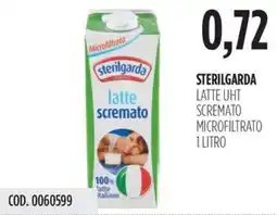 Carico Cash & Carry Sterilgarda latte uht scremato microfiltrato offerta