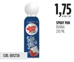 Carico Cash & Carry Spray pan panna offerta