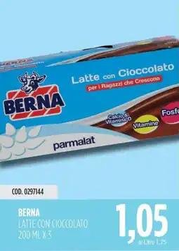Carico Cash & Carry Berna latte con cioccolato offerta