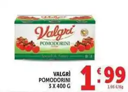 Deco Supermercati Valgrì pomodorini offerta