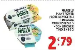 Deco Supermercati Mareblu plant power proteine vegetali offerta