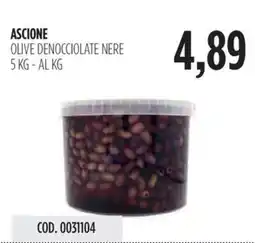 Carico Cash & Carry Ascione olive denocciolate nere offerta