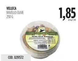 Carico Cash & Carry Velleca ravello olive offerta