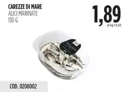 Carico Cash & Carry Carezze di mare alici marinate offerta