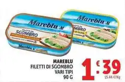 Deco Supermercati Mareblu filetti di sgombro offerta
