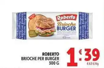Deco Supermercati Roberto brioche per burger offerta