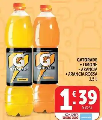 Deco Supermercati Gatorade limone, arancia, arancia rossa offerta