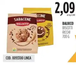 Carico Cash & Carry Balocco biscotti ricchi offerta