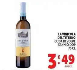 Deco Supermercati La vinicola del titerno coda di volpe sannio dop offerta