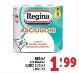 Deco Supermercati Regina asciugoni carta cucina offerta