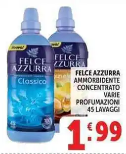 Deco Supermercati Felce azzurra ammorbidente concentrato offerta