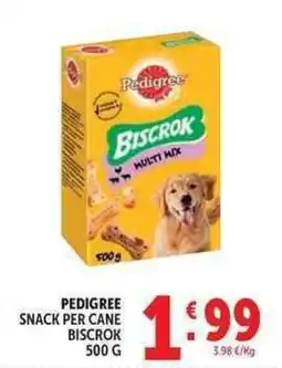 Deco Supermercati Pedigree snack per cane biscrok offerta