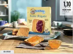 Carico Cash & Carry Mulino bianco fette rigate offerta