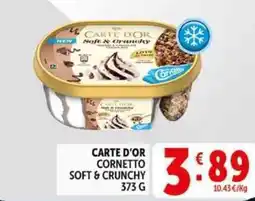 Deco Supermercati Carte d'or cornetto soft & crunchy offerta