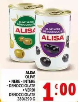 Deco Supermercati Olive nere nere, verdi denocciolate offerta