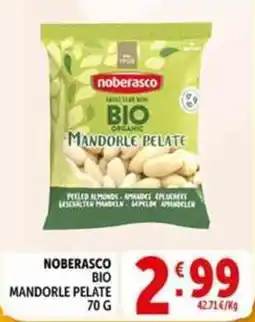 Deco Supermercati Noberasco bio mandorle pelate offerta