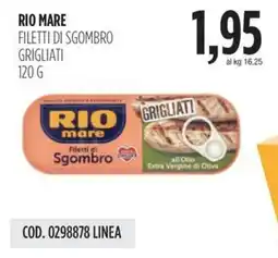 Carico Cash & Carry Rio mare filetti di sgombro grigliati offerta