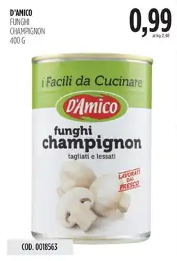 Carico Cash & Carry D'amico funghi champignon offerta