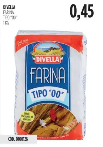 Carico Cash & Carry Divella farina tipo "00" offerta